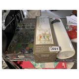 PIER ONE DECANTER, CANISTER HOLDER ETCETERA