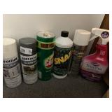 CLOROX SCENTIVA, RUST O LEUM ENAMEL, SNAP, COMET