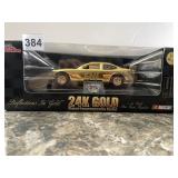 RACING CHAMPIONS - 24K GOLD PLATED NASCAR DIE