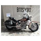 HARLEY-DAVIDSON HERITAGE SOFTAIL DIE-CAST MODEL -