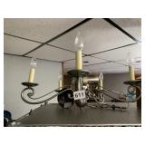 NICKEL FINISH CHANDELIER