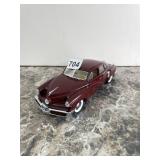 DIE-CAST MODEL - 1948 TUCKER TIN GOOSE, BURGUNDY,