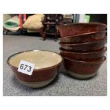 PIER ONE IMPORT GROUP OF 6 BOWLS
