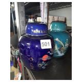 2 ORIENTAL GINGER MARS W/ LIDS