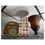 PLANTER, SM. TRUNK, GIFT BOX