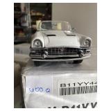 DIE-CAST MODEL - VOLVO SEDAN, WHITE, WITH BOX.