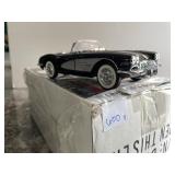 DIE-CAST MODEL - 1958 CHEVROLET CORVETTE, BLACK