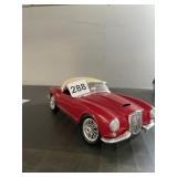 BBURAGO - DIE-CAST MODEL CAR, RED SPORTS CAR,