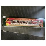 BUDWEISER CLYDESDALE EIGHT-HORSE HITCH -