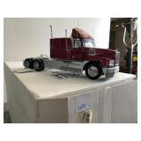 DIE-CAST MODEL - MACK TRUCK, BURGUNDY CAB,