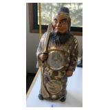 CHINESE 23" H STATUE - JAPANESE KUTANI PORCELAIN