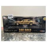 RACING CHAMPIONS - NASCAR 24K GOLD PLATED