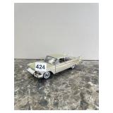 DIE-CAST MODEL - 1958 PLYMOUTH FURY, CREAM,