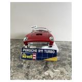 REVELL - PORSCHE 911 TURBO DIE-CAST MODEL, RED,