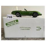 DIE-CAST MODEL CAR - 1975 CORVETTE CONVERTIBLE,