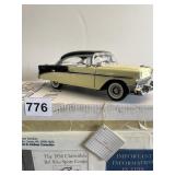 FRANKLIN MINT DIE-CAST MODEL - 1956 CHEVROLET BEL