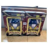 2 M&M CANDY DISPENSERS