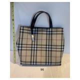 BURBERRY PURSE VERY GOOD CONDITION 10" X 12"