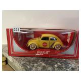COCA-COLA DIE-CAST VEHICLE - YELLOW VOLKSWAGEN