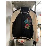 TRUE RELIGION JACKET S/P W/ BEAUTIFUL FLOWER