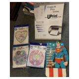 SUPERMAN, PRINT, BALLOONS