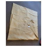 GOLD QUEEN BEDSPREAD