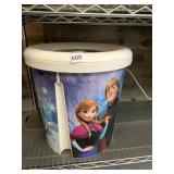 FROZEN TRASH CAN