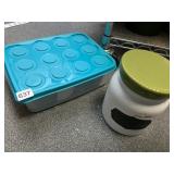FOOD STORAGE AND JAR