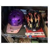 2 NEW HELMETS THRASHER AND RAZOR 5+ CHILDS