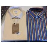 NEW DRESS SHIRTS BAR 3 SLIM FIT 15 15 1/2, POLO