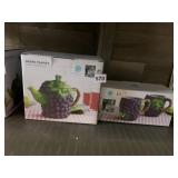 GRAME TEAPOT AND MUGS NEW IN BOX