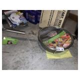 NEW GOURMET STAINLESS STEEL MESH BASKET WITH LID