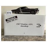 DIE-CAST MODEL CAR - 1967 PONTIAC GTO HARDTOP,