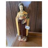 RELIGIOUS NUN STATUE.