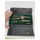 VINTAGE DRAFTING TOOL SET W/ COMPASSES, DIVIDERS,