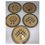 PFALTZGRAFF STONEWARE PLATES, BACKYARD BBQ