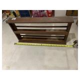 WOODEN 3-TIER WALL MOUNT SPICE RACK, VINTAGE