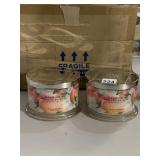 HOMEWORX JASMINE & WHITE PEACH SCENTED JAR
