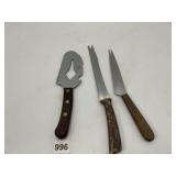 QUIKUT STAINLESS SERRATED KNIFE, FARMERS SUPPLY