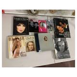 HOLLYWOOD FILM & CELEBRITY BOOKS, INCL BAZAAR