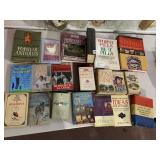 ASSORTED HARDCOVER & SOFTCOVER BOOKS, INCL