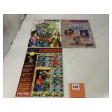 COMICS SCOREBOARD MAGAZINES, NO. 45, 46, 47,