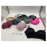 PINK BRAND ASSORTED BRAS, MULTIPLE COLORS,