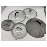 GRAVOTTI GLASS POT LIDS, METAL POT LID, SPLATTER