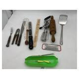 MICROPLANE ZESTER/GRATER, THE OVEN STICK, WOOD