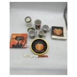 HALLOWEEN DECOR, SOUVENIR MUGS, COLLECTIBLE ART