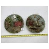 MOLDED RELIEF WALL PLAQUES, RURAL & COASTAL