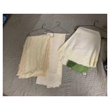 VINTAGE LACE TRIM SLIPS, HALF SLIPS, CAMISOLES,
