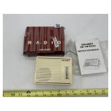 DIPLOMAT AM/FM RADIO W/ ORIGINAL BOX, INSTRUCTION