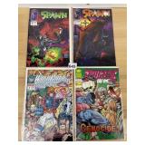 IMAGE COMICS VINTAGE COMIC BOOKS, SPAWN, WILD